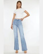High-rise flare jeans - Image 2