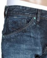 Back Me Up Paisley Moto Stacked Skinny Jeans - Light Blue Wash - Image 3