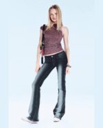 BOOTY BEI LOW WAIST SKINNY BOOTCUT JEANS - Image 3