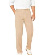 COOFANDY Men's Casual Pants Relaxed Fit Flat Front Expandable Waist Chino Slack Trousers - Image 4