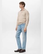 Ben tapered cropped jeans - Men | MANGO Pakistan - Image 4