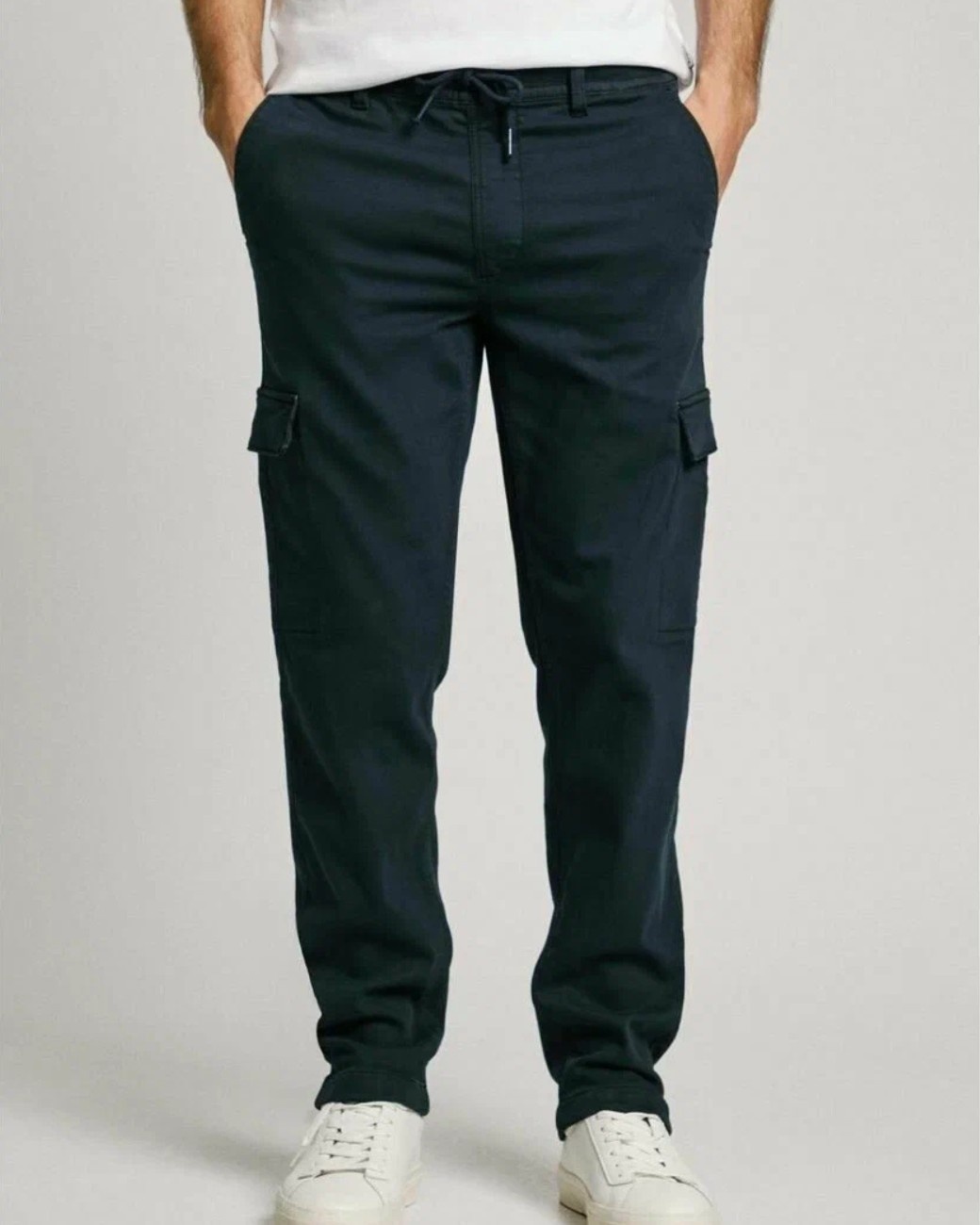 Untitleddesign6 PEPE JEANS Solid Comfort Fit Cargo Jeans - Image 1