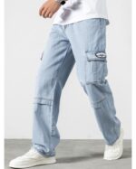RogueFlex Men’s Denim Cargo Pants - Image 2