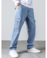 RogueFlex Men’s Denim Cargo Pants - Image 4