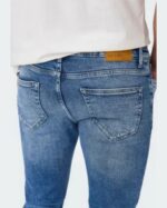 DESL Premium Slim Fit Denim Jeans Medium Blue - Image 3