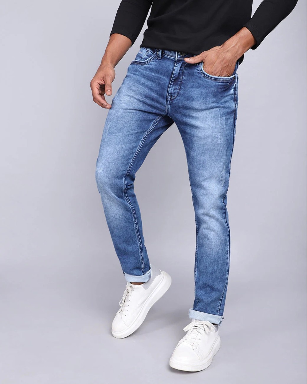 Untitleddesign9 (3) Levis Men 550 Relaxed Fit Light Fade Stretchable Jeans - Image 1
