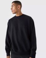 Aesthetic Gen Basic Black Sweatshirt - Image 4